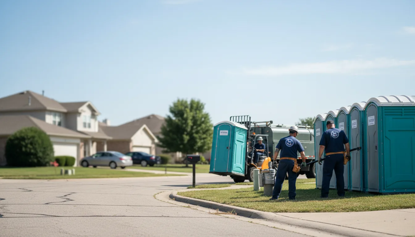 Porta Potty Rental in Riverview, MI near me